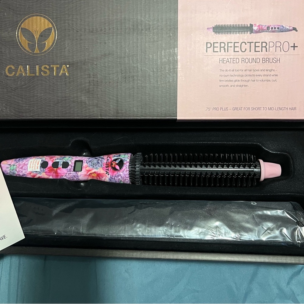 Calista Perfecter Pro Plus Heated Round Brush NIB 0.75” barrel - Picture 6 of 6